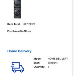 Washer and Dryer Tower