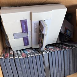 Super Nintendo and games