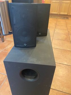 Boston Acoustics Bookshelf Speakers and Subwoofer Set