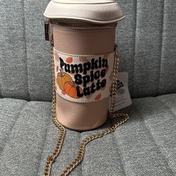 Pumpkin spice latte purse