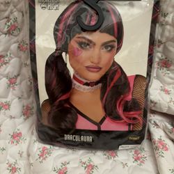 Monster High Women’s Draculaura Wig Spirit Cosplay/halloween/costume 