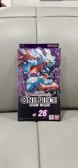One Piece Starter Deck Purple Black Monkey D Luffy