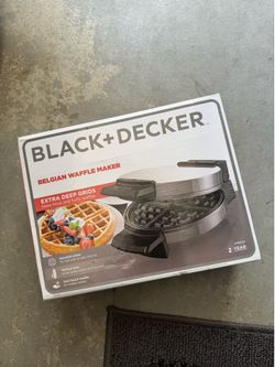 Black and Decker waffle maker