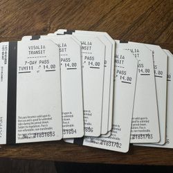 Visalia Transit Bus Passes