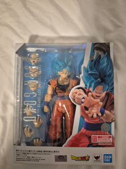 Sh figuarts ssj God ssj goku <blue power transcending limits>
