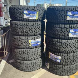 Set LEAO TIRE  35x12.50R22 LT