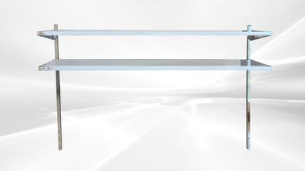 NSF 72 in Two-layer Stainless Steel Shelf 2LTS-1572-418