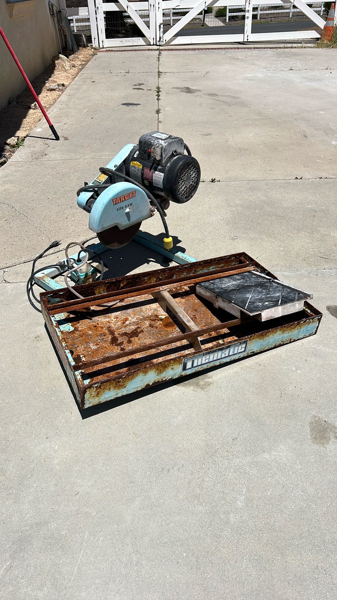 Tile Or Brick Saw