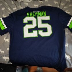 Seahawk's Football Jersey (SHERMAN)