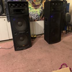 Dj Speakers Or Karaoke 