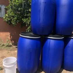 Blue Barrels 55ga