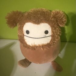 Squishmallow Benny the Bigfoot brown stuffed animal