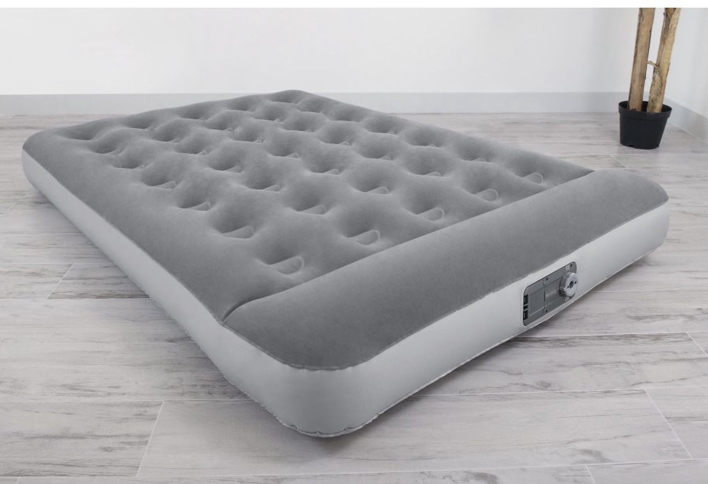 12” Air Mattress with built-in AC Pump ! Full Size new !