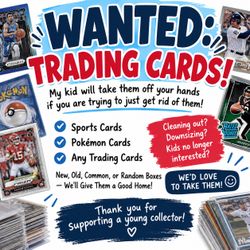 Trading cards- bulk, wax, base!
