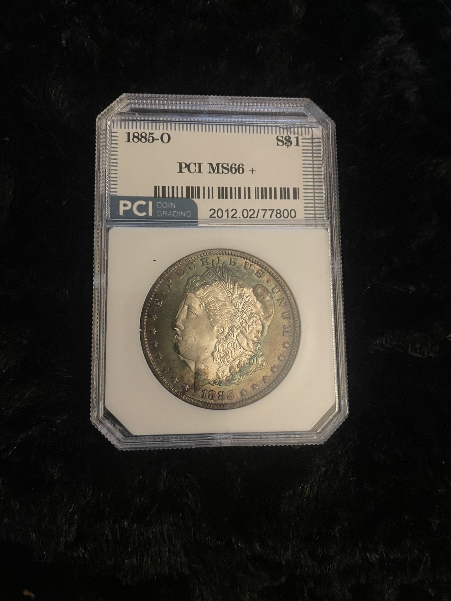 Beautiful Toned 1885 O Morgan Silver Dollar Ms 66+π₯π₯