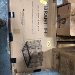 30” 2 Door Dog Crate