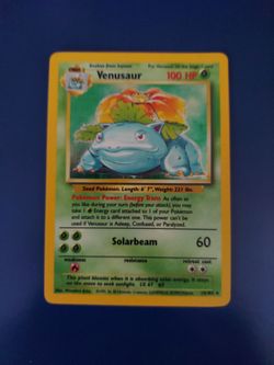 Venusaur Holo Rare