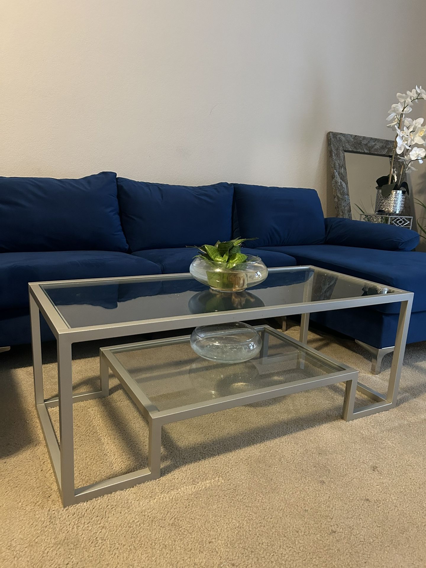 Glass Dining Table 