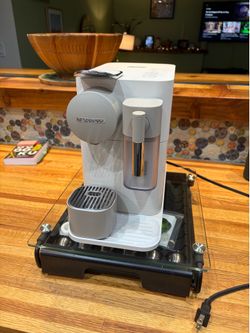 Nespresso Lattissima Espresso Coffee Maker With Reusable Pods and Storage Drawer