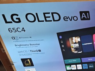 TV LG OLED 65" (C4)