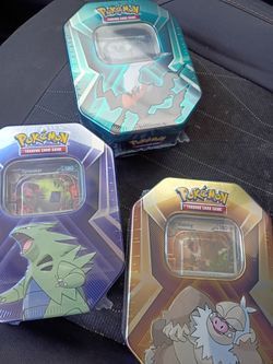 Pokemon Tin Holo