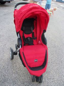 Britax B Agile stroller red