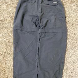 Vintage Baggy Pants The North Face Transformer Belted Outdoor Men's Cargo Pants Size L