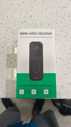 Blink video doorbell for sale