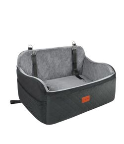Dog Car Seat Booster with Safety Straps