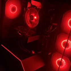 Cyberpower Gaming Pc And 245hz Curved Monitor 