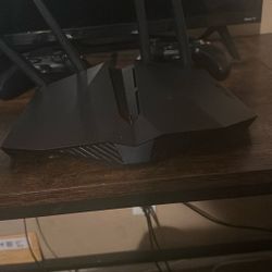 ASUS - RT-AX82U AX5400 Dual-Band WiFi 6 Router - Black