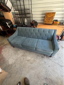 Blue couch