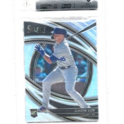 GAVIN LUX LOS ANGELES DODGERS BGS 9
