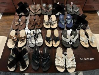 Womens Shoes, Size 8M ($5/pair)
