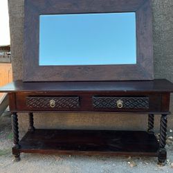 Mirror And Cabinet Shelf
