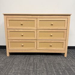 New In Box 6 Drawers Dresser 