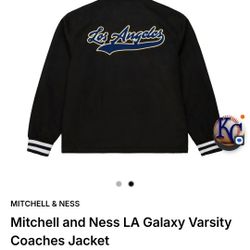 New MLS Los Angeles Galaxy Varsity Jacket 