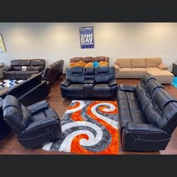 WE SELL GORGEOUS RECLINING FURNITURE! SETS START AT $999! DELIVERY NOW! $1 DOWN! BRAND NEW! 