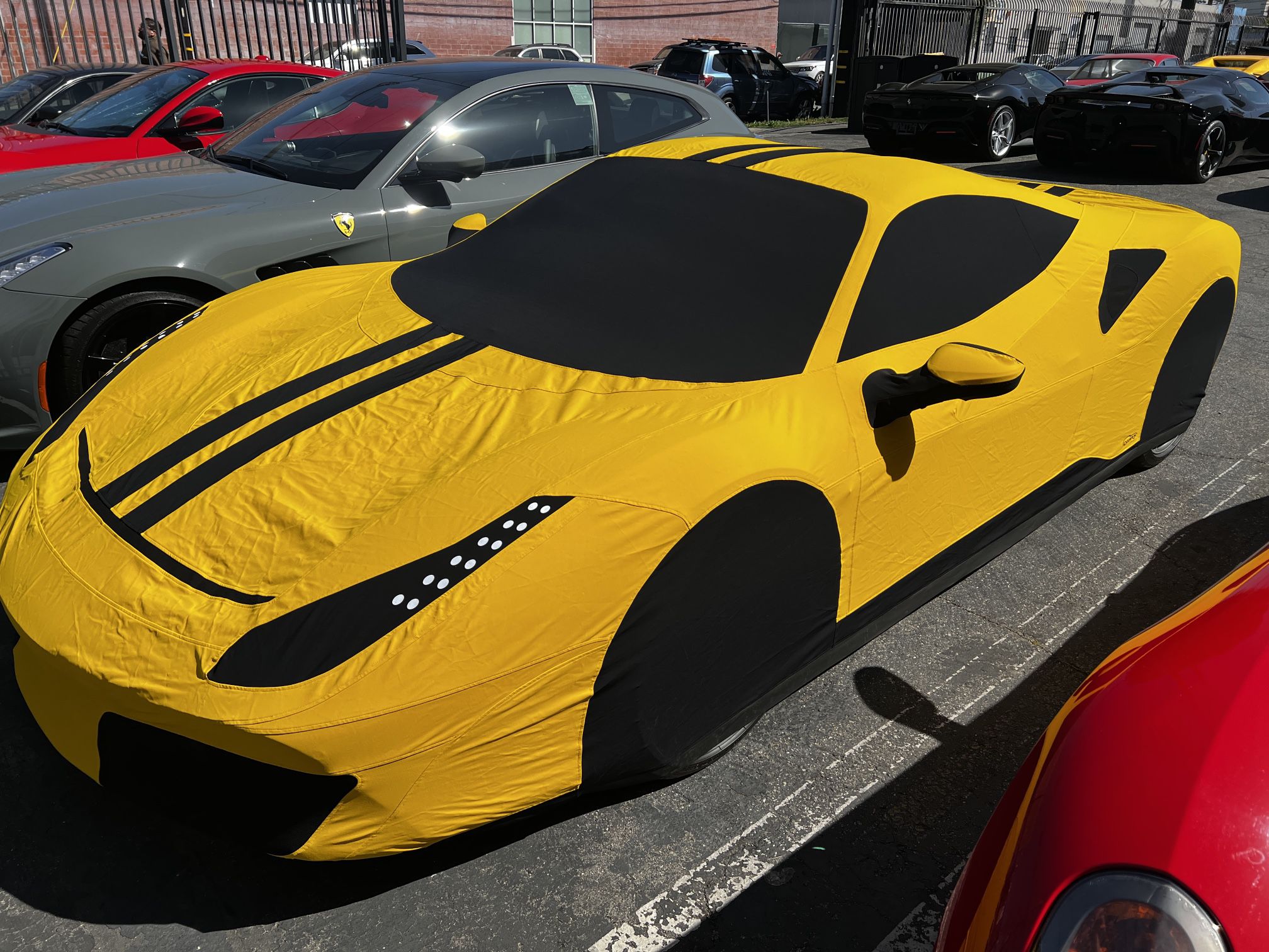Ferrari Pista Car Cover 
