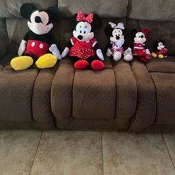 Mickey Mouse stuffed animals