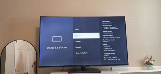 TCL 55’ Fire tv