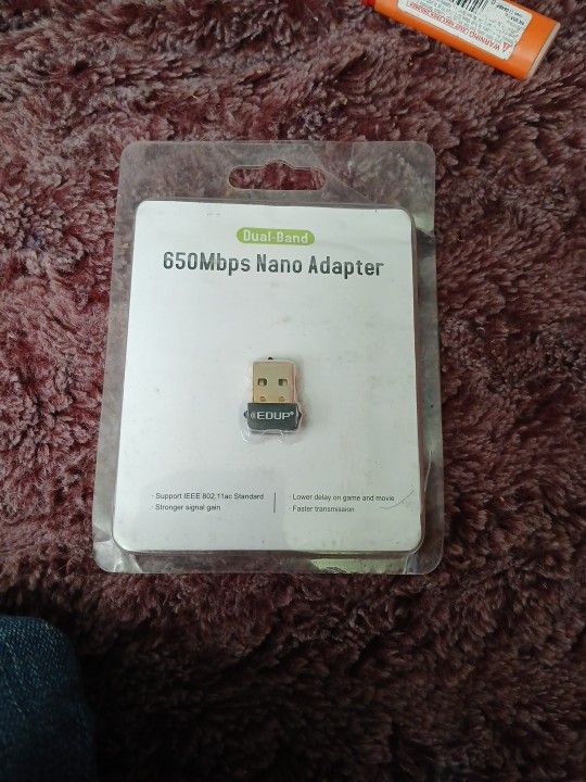 EDUP Dual Band 650 Mbps Nano Adapter