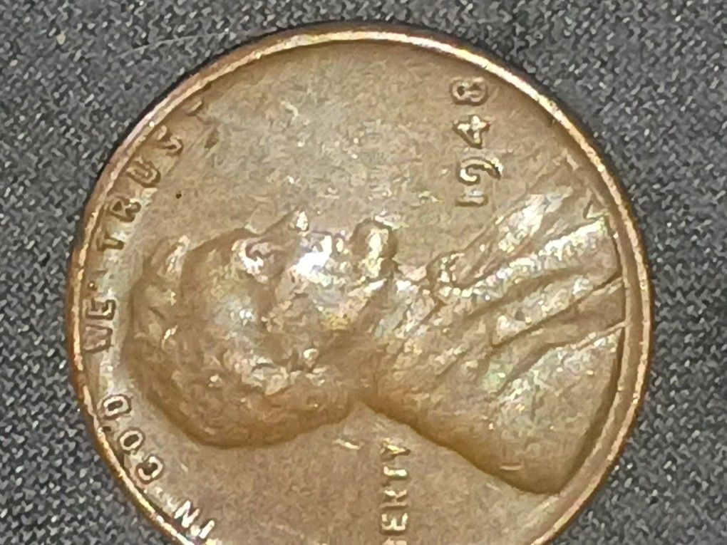 1948 Wheat Penny No Mint Mark