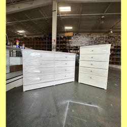 Dresser set / Five and Eight drawers dresser
