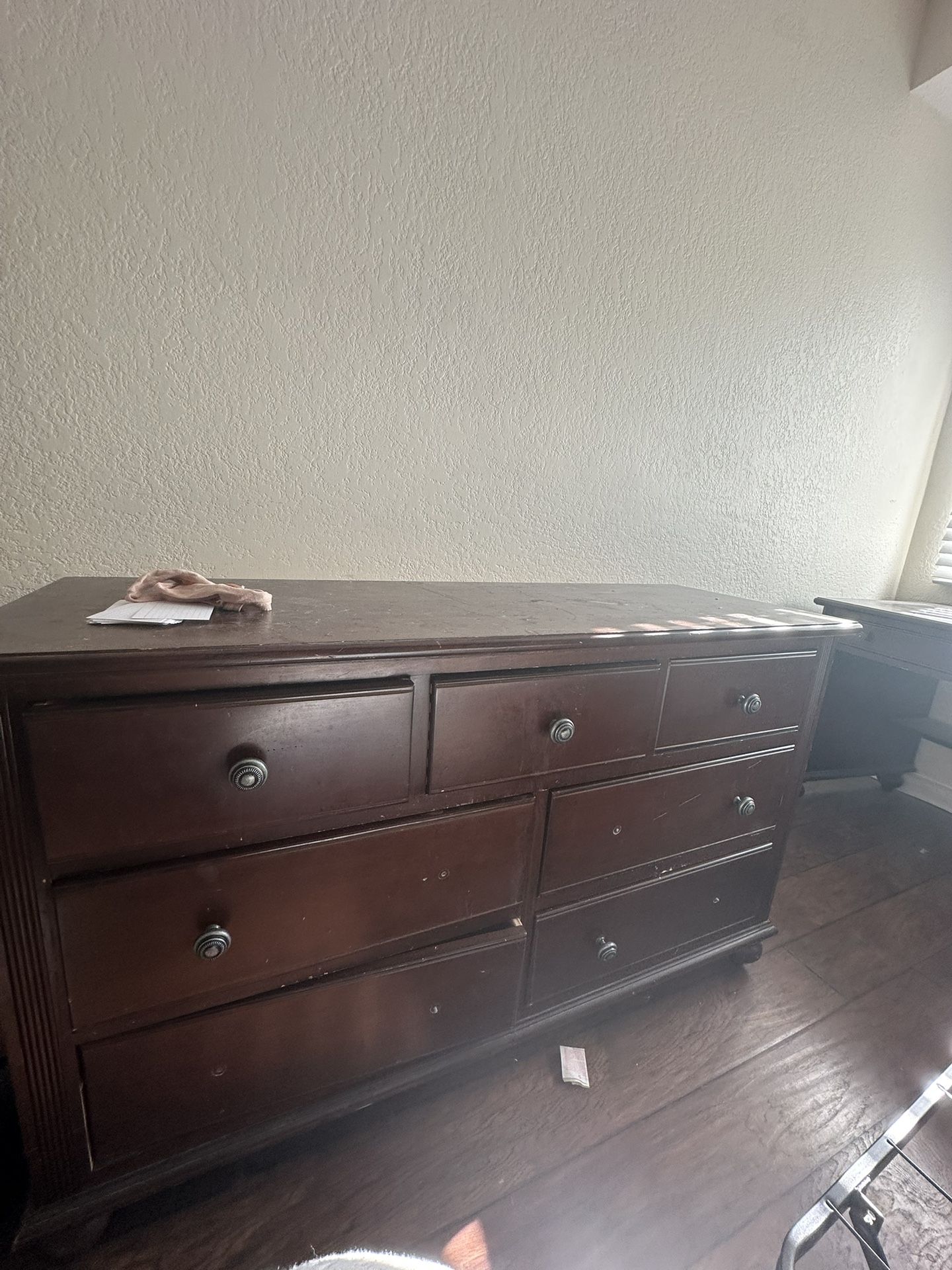 Matching Desk And Dresser