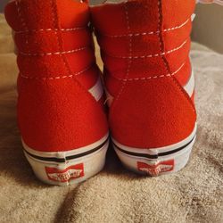 Vans Unisex Sk8  Red high Tops* Brand New*