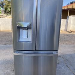 Kenmore Elite Three Door Stainless Steel Fridge