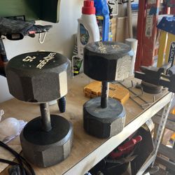 25lbs Dumbbells 