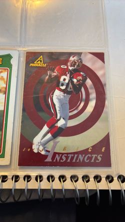 1997 pinnacle  Jerry rice #187