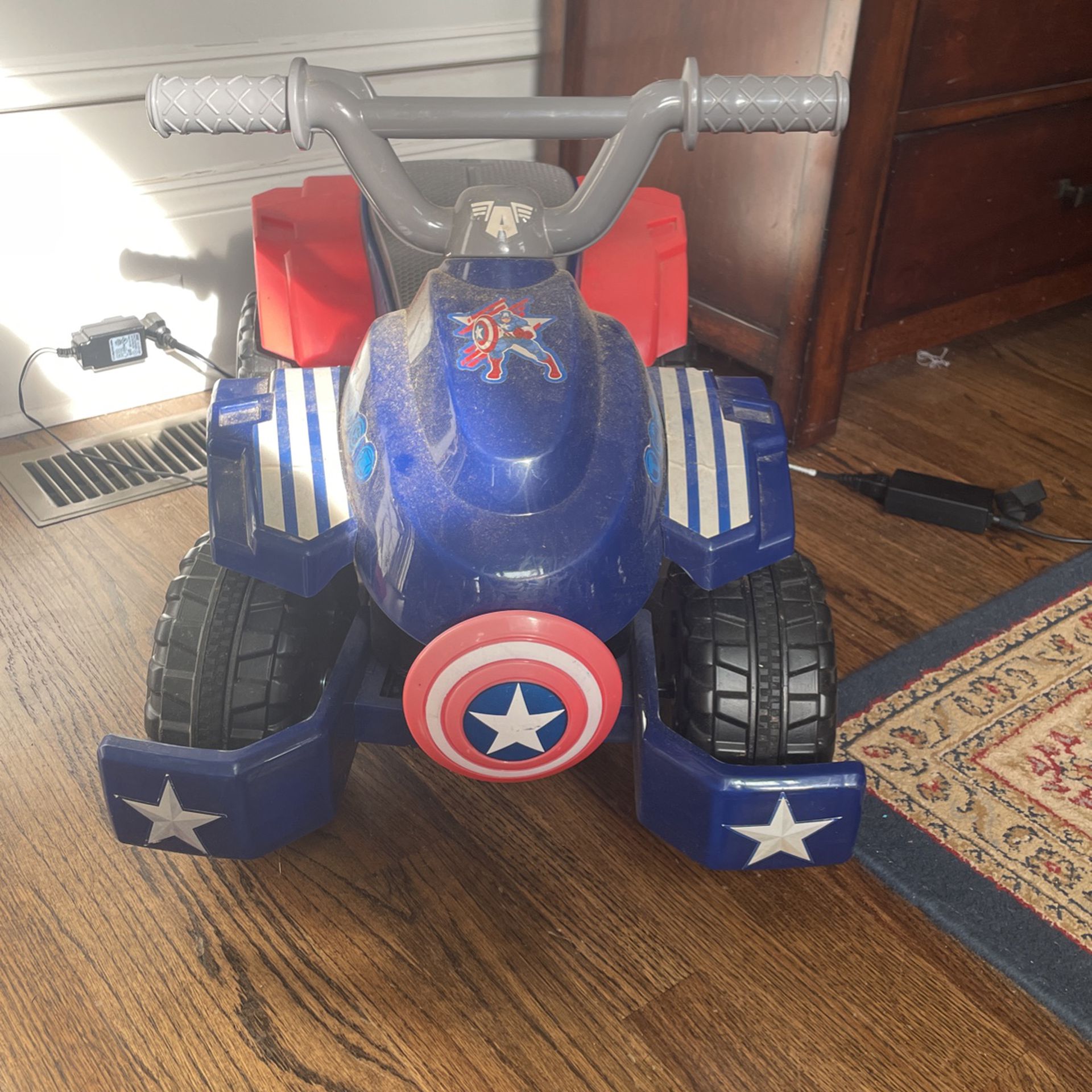 Captain America Ride On 4 Wheeler 